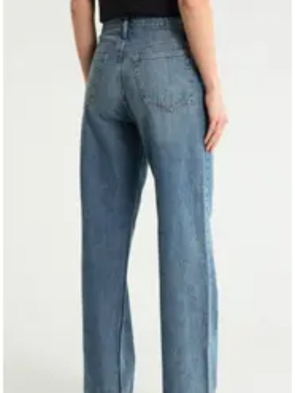 rag & bone Lori High-Rise Wide Leg Jeans in Easton NWT $288 - Picture 4 of 10